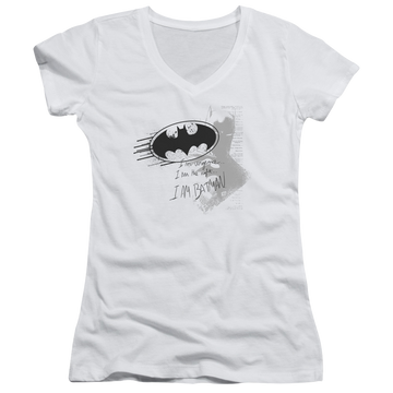 Batman I Am Vengeance - Juniors V-Neck T-Shirt Juniors V-Neck T-Shirt Batman