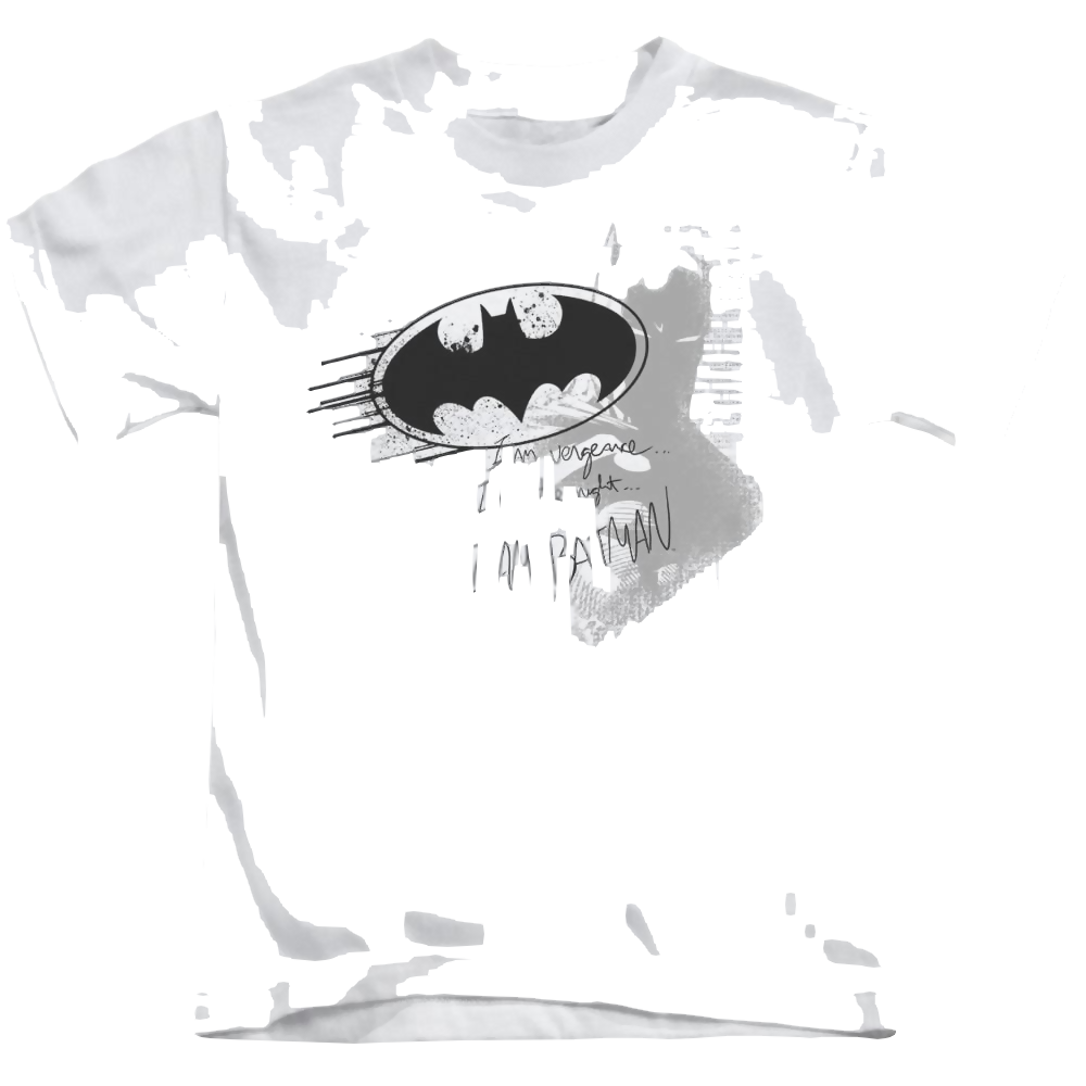 DC Batman I Am Vengeance - Kid's T-Shirt Kid's T-Shirt (Ages 4-7) Batman