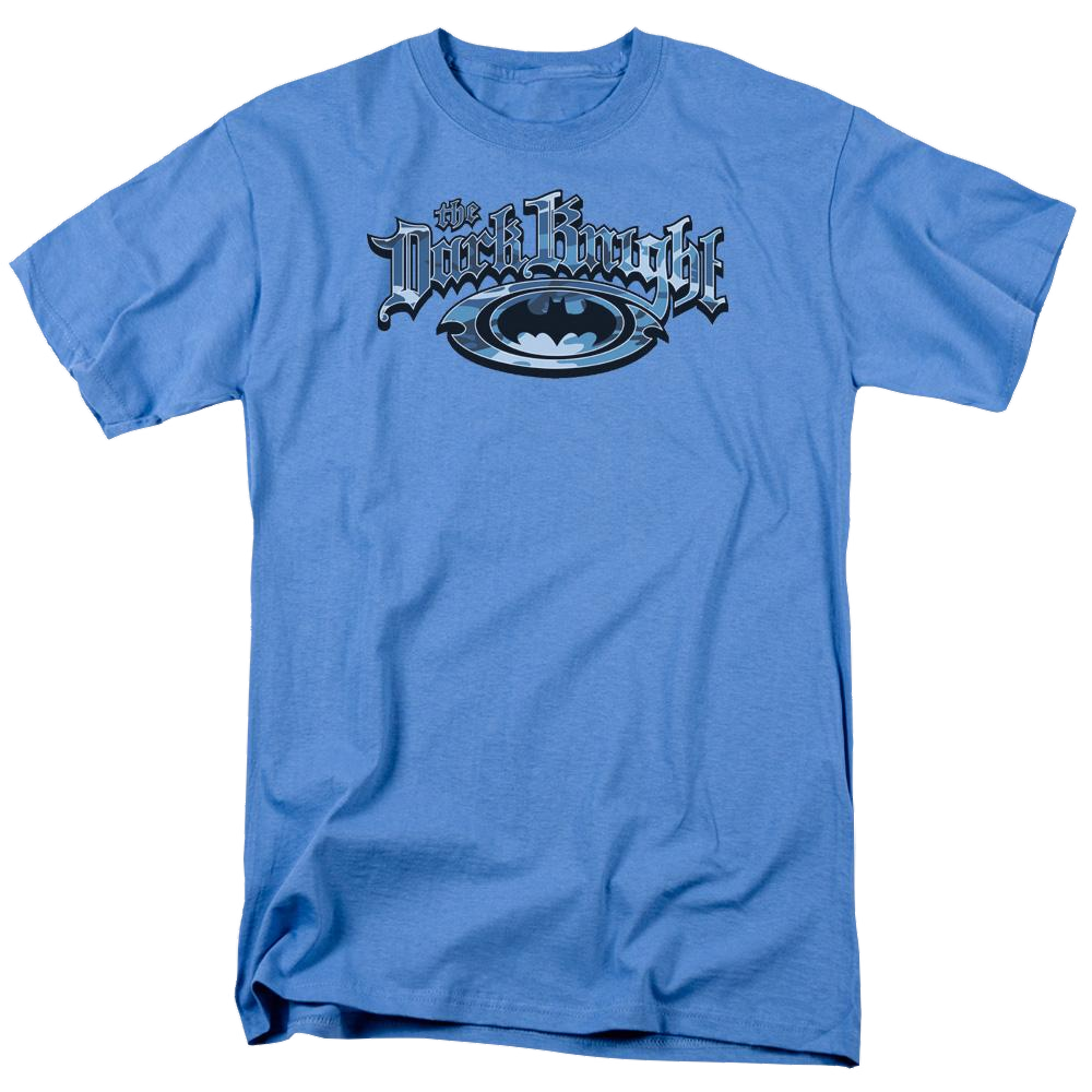 Dc Batman Dark Knight Blue Camo - Men's Regular Fit T-Shirt Men's Regular Fit T-Shirt Batman