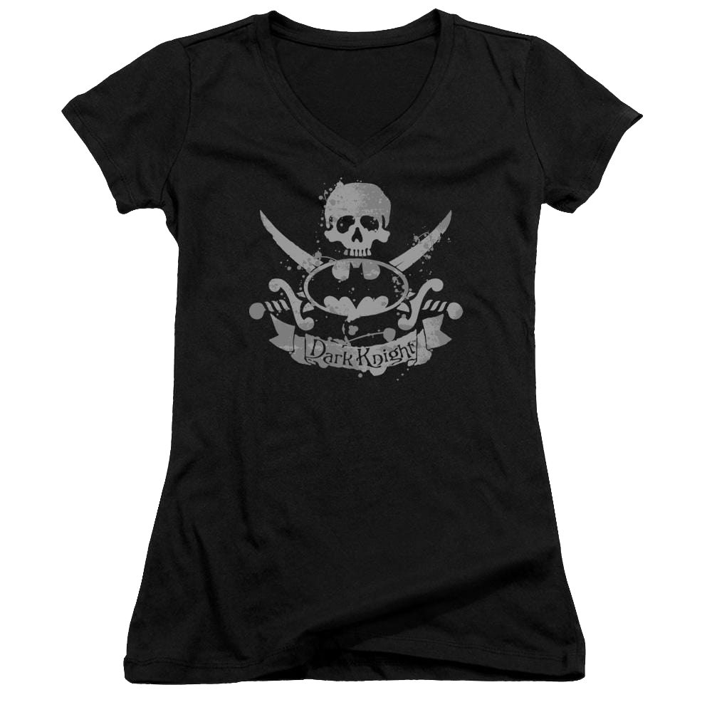 Batman Dark Pirate - Juniors V-Neck T-Shirt Juniors V-Neck T-Shirt Batman