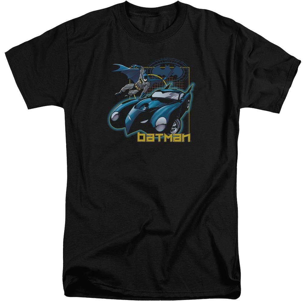 Batman Nice Wheels - Men's Tall Fit T-Shirt Men's Tall Fit T-Shirt Batman