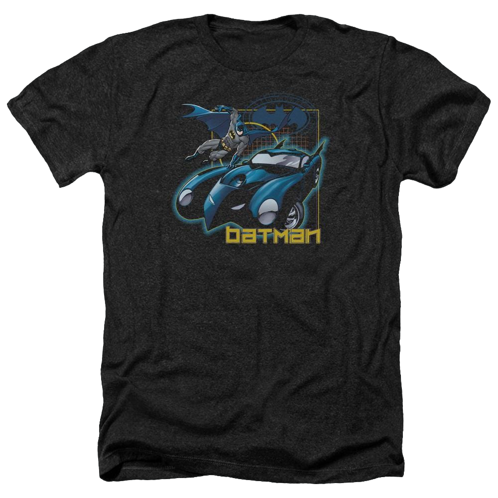 Batman Nice Wheels - Men's Heather T-Shirt Men's Heather T-Shirt Batman