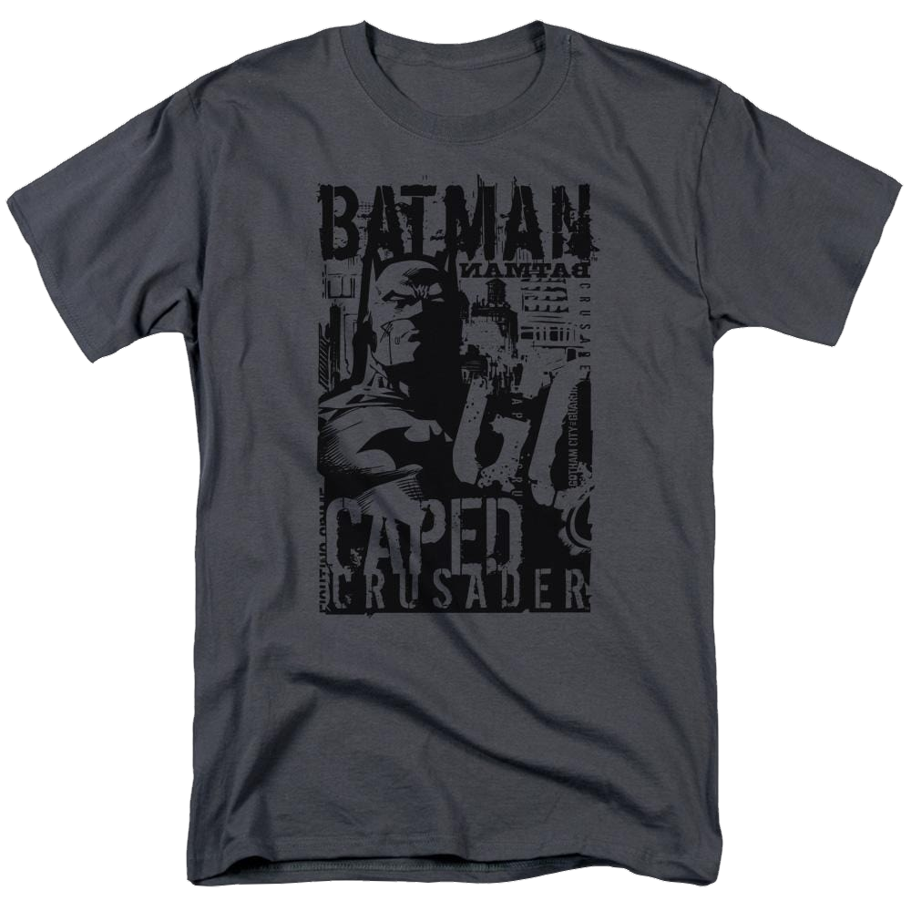Batman Caped Crusader - Men's Regular Fit T-Shirt Men's Regular Fit T-Shirt Batman