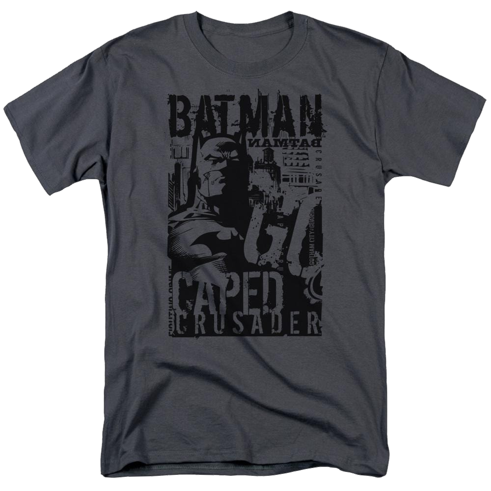 Batman Caped Crusader - Men's Regular Fit T-Shirt Men's Regular Fit T-Shirt Batman