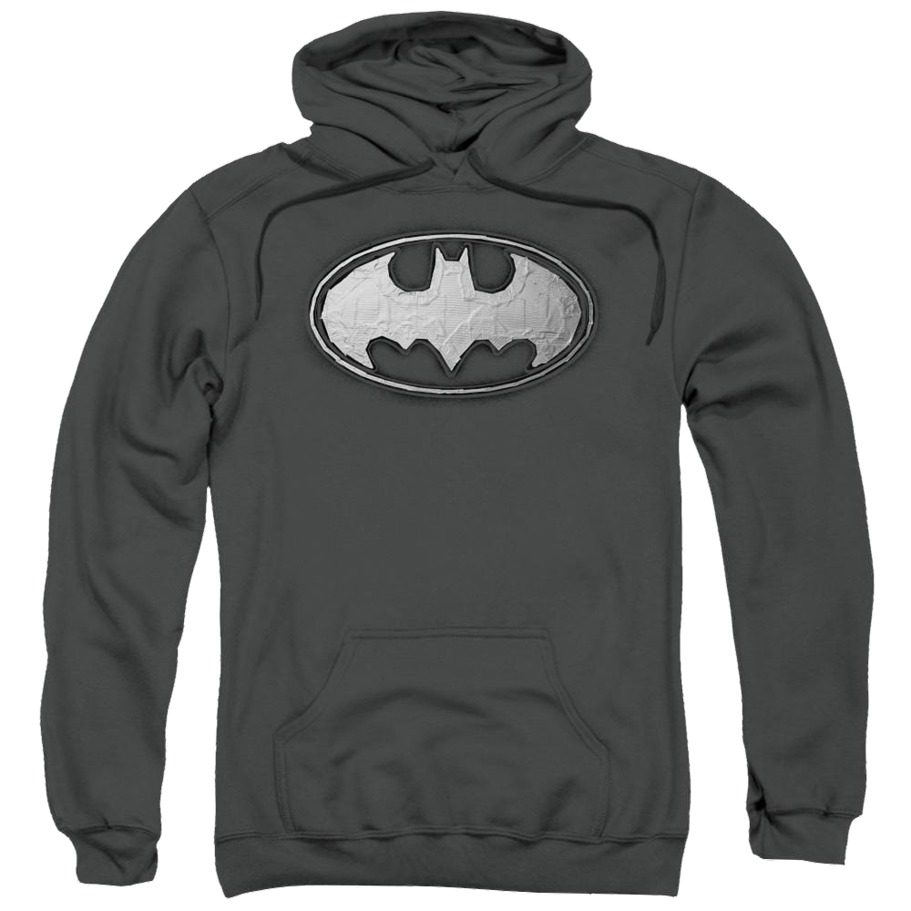Batman Duct Tape Logo - Pullover Hoodie Pullover Hoodie Batman
