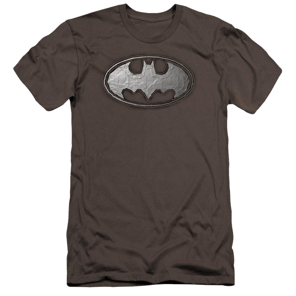Batman Duct Tape Logo - Men's Premium Slim Fit T-Shirt Men's Premium Slim Fit T-Shirt Batman