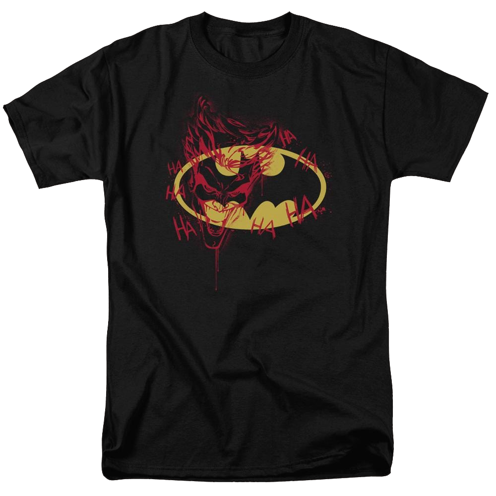Batman Joker Graffiti - Men's Regular Fit T-Shirt Men's Regular Fit T-Shirt Batman