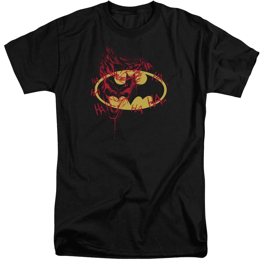 Batman Joker Graffiti - Men's Tall Fit T-Shirt Men's Tall Fit T-Shirt Batman