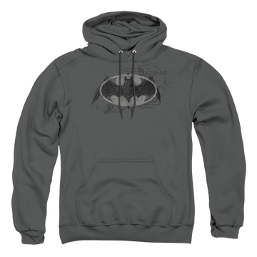 Batman Arcane Bat Logo - Pullover Hoodie Pullover Hoodie Batman