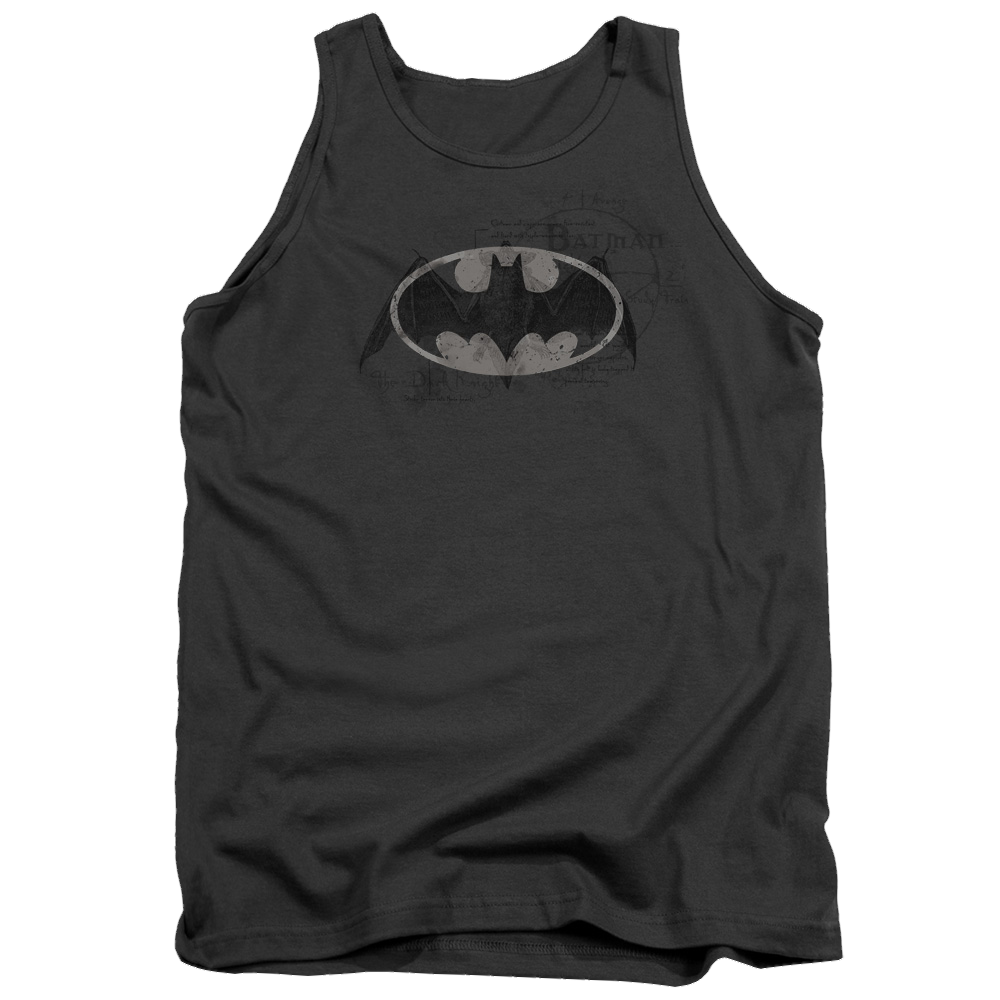 Batman Arcane Bat Logo Men's Tank Men's Tank Batman