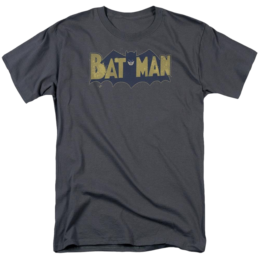Batman Vintage Logo Splatter - Men's Regular Fit T-Shirt Men's Regular Fit T-Shirt Batman