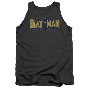 Batman Vintage Logo Splatter Men's Tank Men's Tank Batman