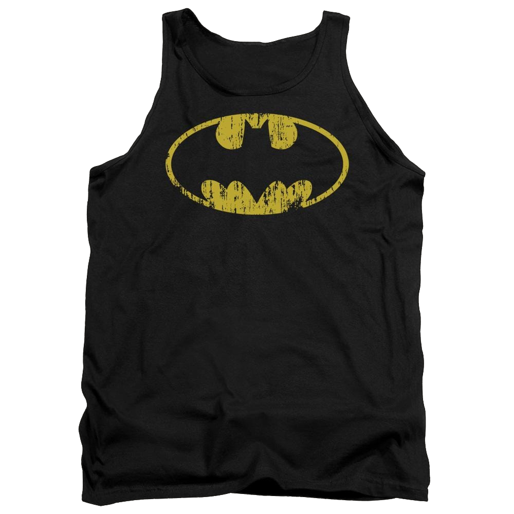 DC Batman CLASSIC LOGO DISTRESSED - Men's Tank Top Men's Tank Batman