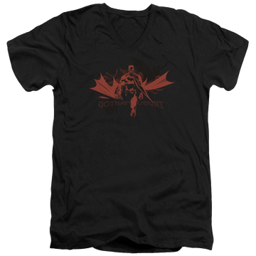 Batman Gotham Knight - Men's V-Neck T-Shirt Men's V-Neck T-Shirt Batman