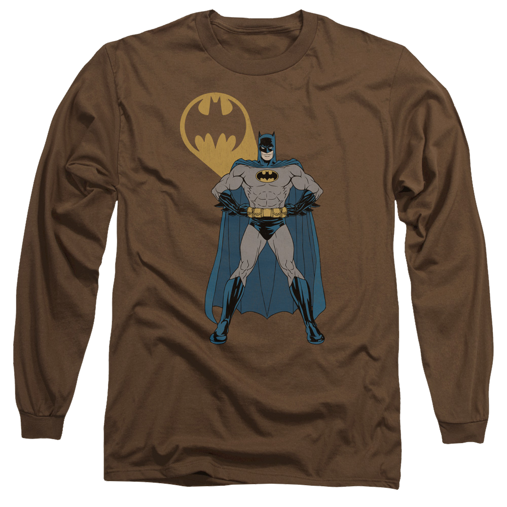 Batman Arms Akimbo Bats - Men's Long Sleeve T-Shirt Men's Long Sleeve T-Shirt Batman