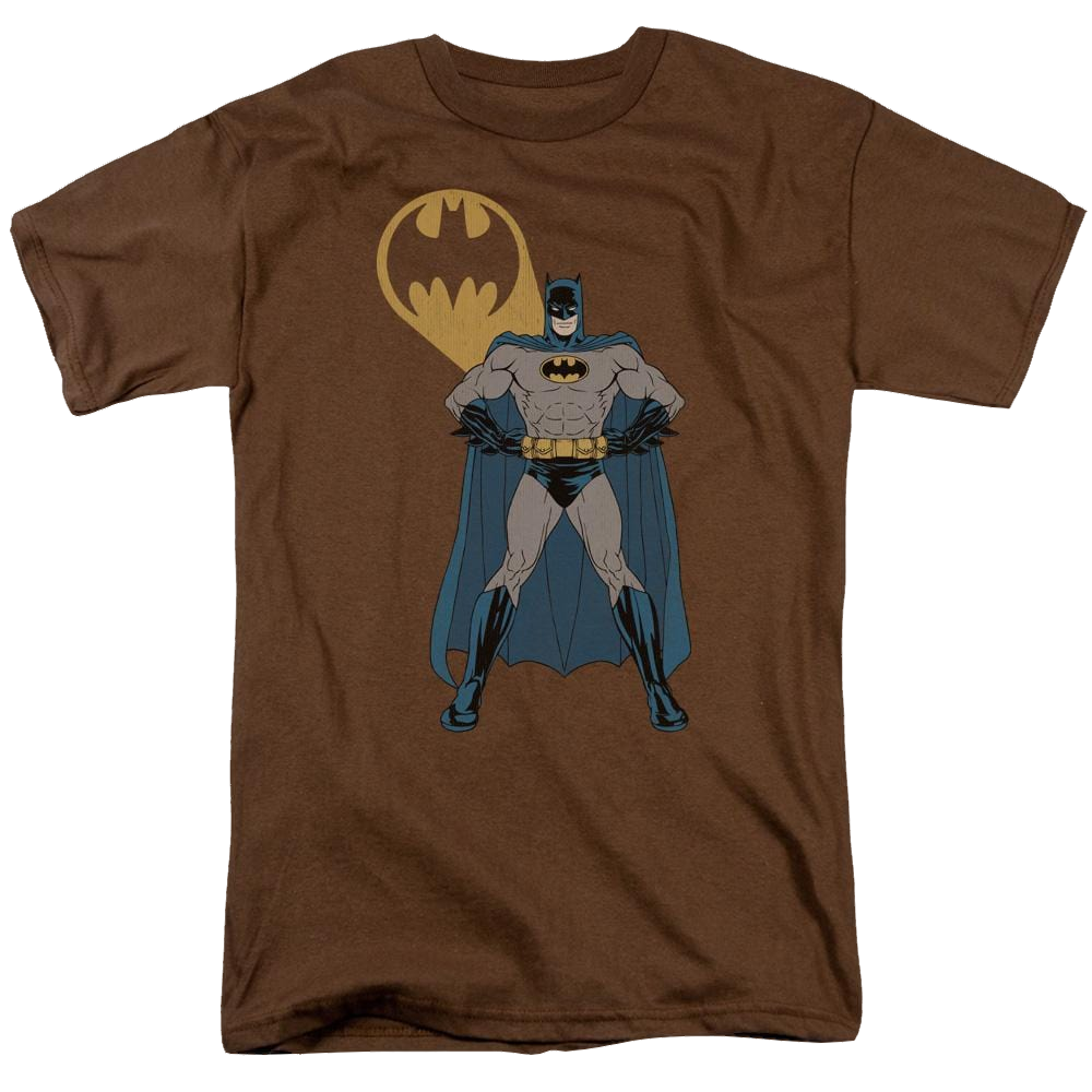 Dc Batman Arms Akimbo Bats - Men's Regular Fit T-Shirt Men's Regular Fit T-Shirt Batman