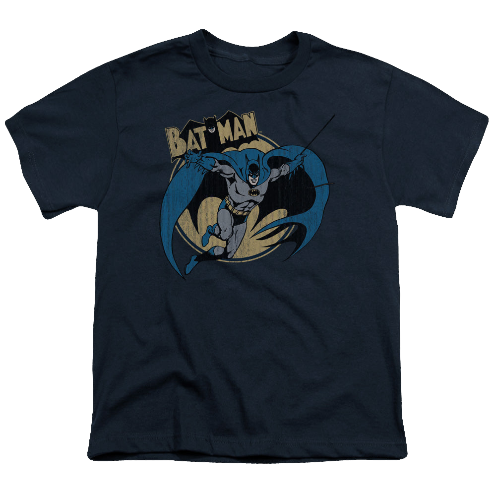 DC Batman Through The Night - Youth T-Shirt Youth T-Shirt (Ages 8-12) Batman