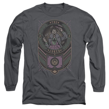 Batman Joker Checkered Sign - Men's Long Sleeve T-Shirt Men's Long Sleeve T-Shirt Joker