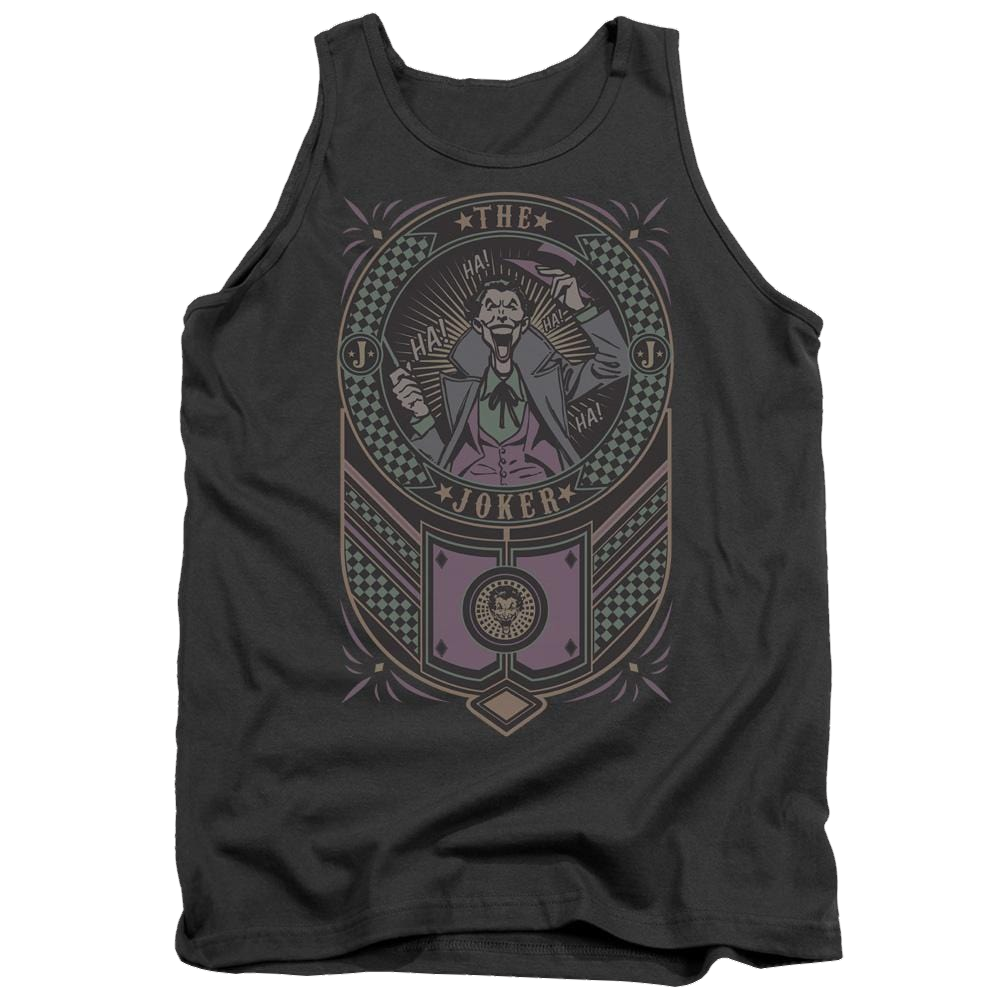 Batman Joker Checkered Sign Men's Tank Men's Tank Joker