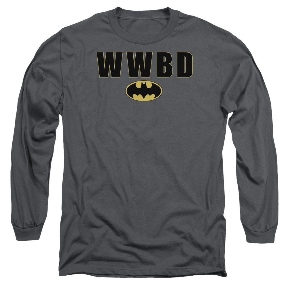 Batman Wwbd Logo - Men's Long Sleeve T-Shirt Men's Long Sleeve T-Shirt Batman