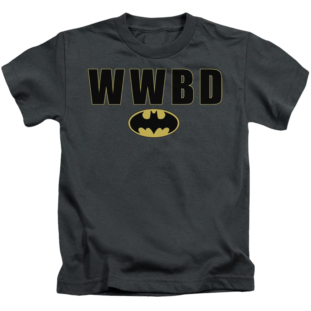 DC Batman Wwbd Logo - Kid's T-Shirt Kid's T-Shirt (Ages 4-7) Batman