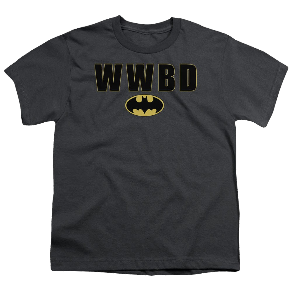DC Batman Wwbd Logo - Youth T-Shirt Youth T-Shirt (Ages 8-12) Batman