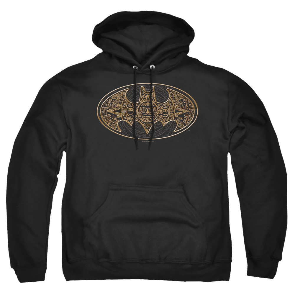 Batman Aztec Bat Logo - Pullover Hoodie Pullover Hoodie Batman