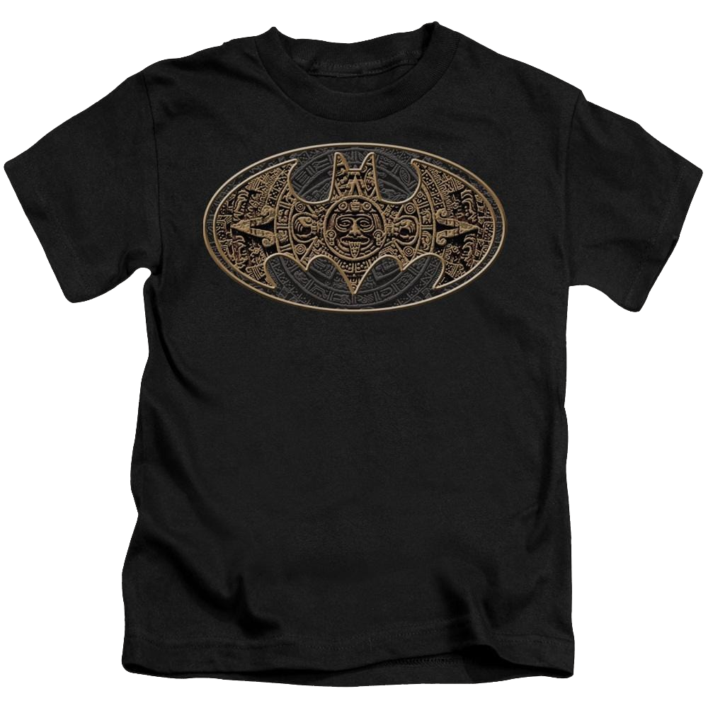 DC Batman Aztec Bat Logo - Kid's T-Shirt Kid's T-Shirt (Ages 4-7) Batman