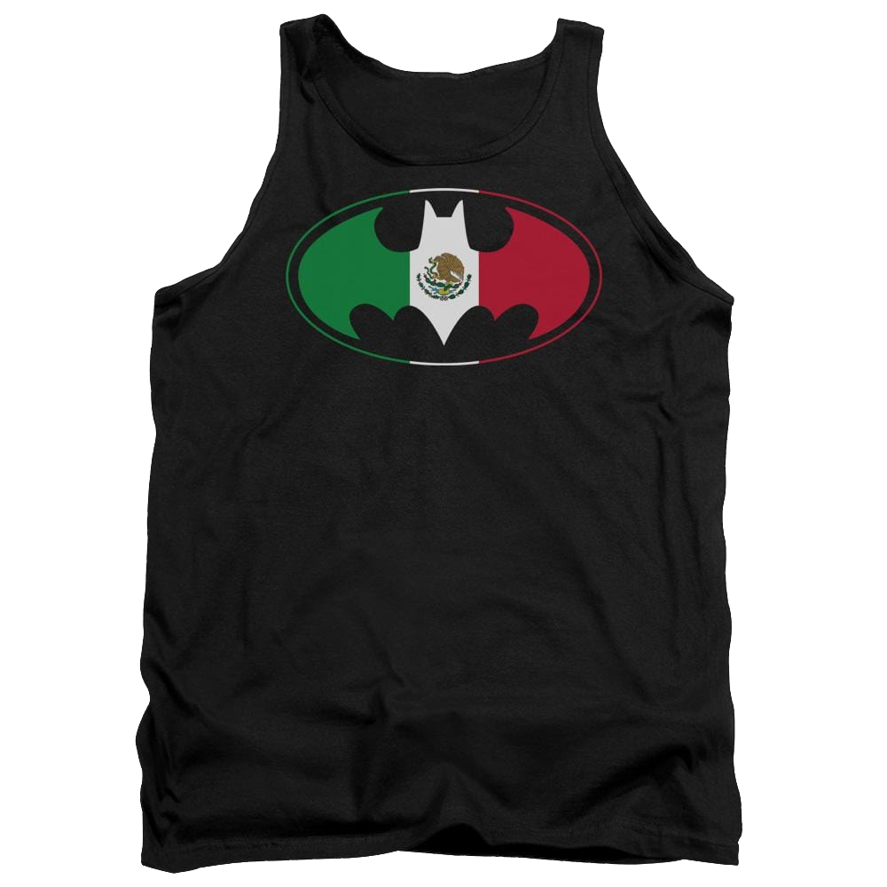 Batman Mexican Flag Shield Men's Tank Men's Tank Batman