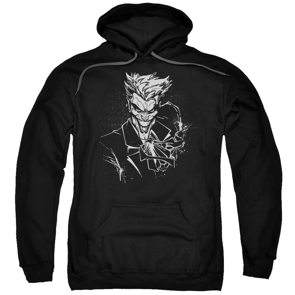 Batman Joker's Splatter Smile - Pullover Hoodie Pullover Hoodie Joker