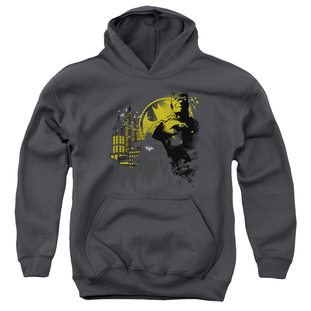 DC Batman The Dark City - Youth Hoodie Youth Hoodie (Ages 8-12) Batman