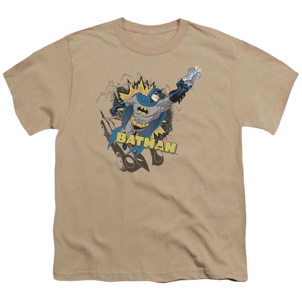 DC Batman Heroic To The Bone - Youth T-Shirt Youth T-Shirt (Ages 8-12) Batman