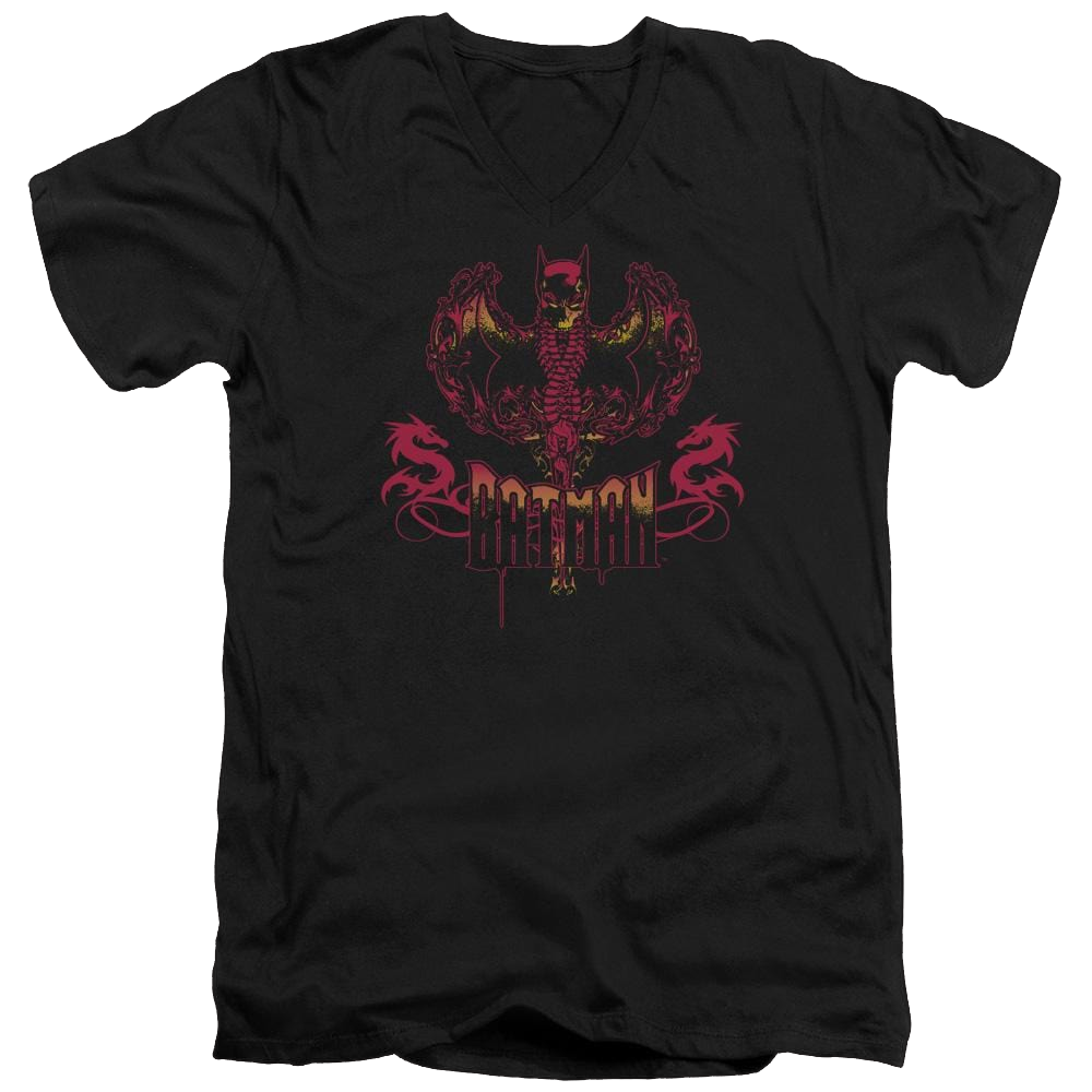 Batman Heart Of Fire - Men's V-Neck T-Shirt Men's V-Neck T-Shirt Batman
