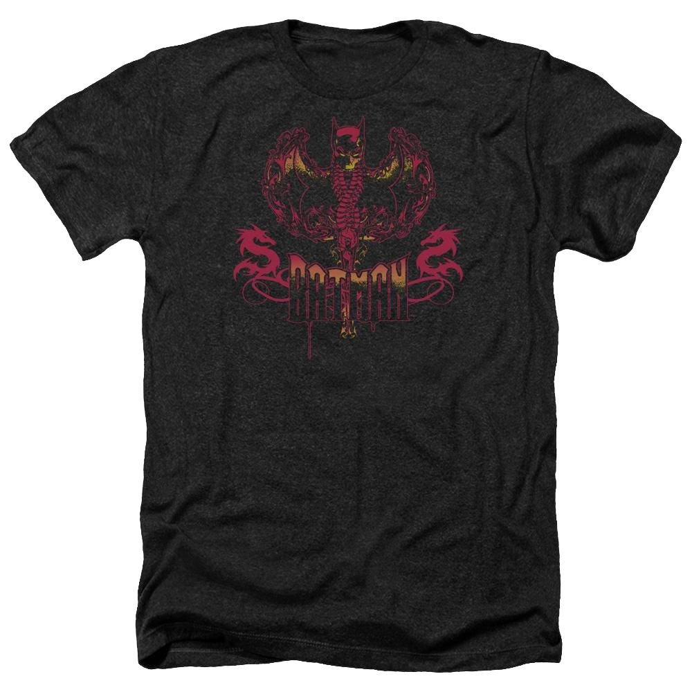 Batman Heart Of Fire - Men's Heather T-Shirt Men's Heather T-Shirt Batman