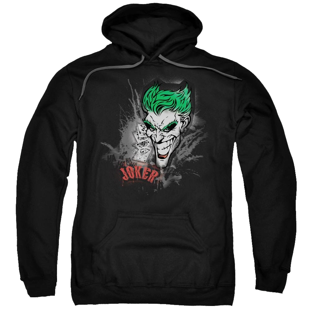 Batman Joker Sprays The City - Pullover Hoodie Pullover Hoodie Joker