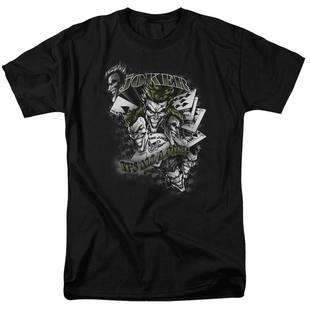 Batman Its All A Joke - Men's Regular Fit T-Shirt Men's Regular Fit T-Shirt Batman