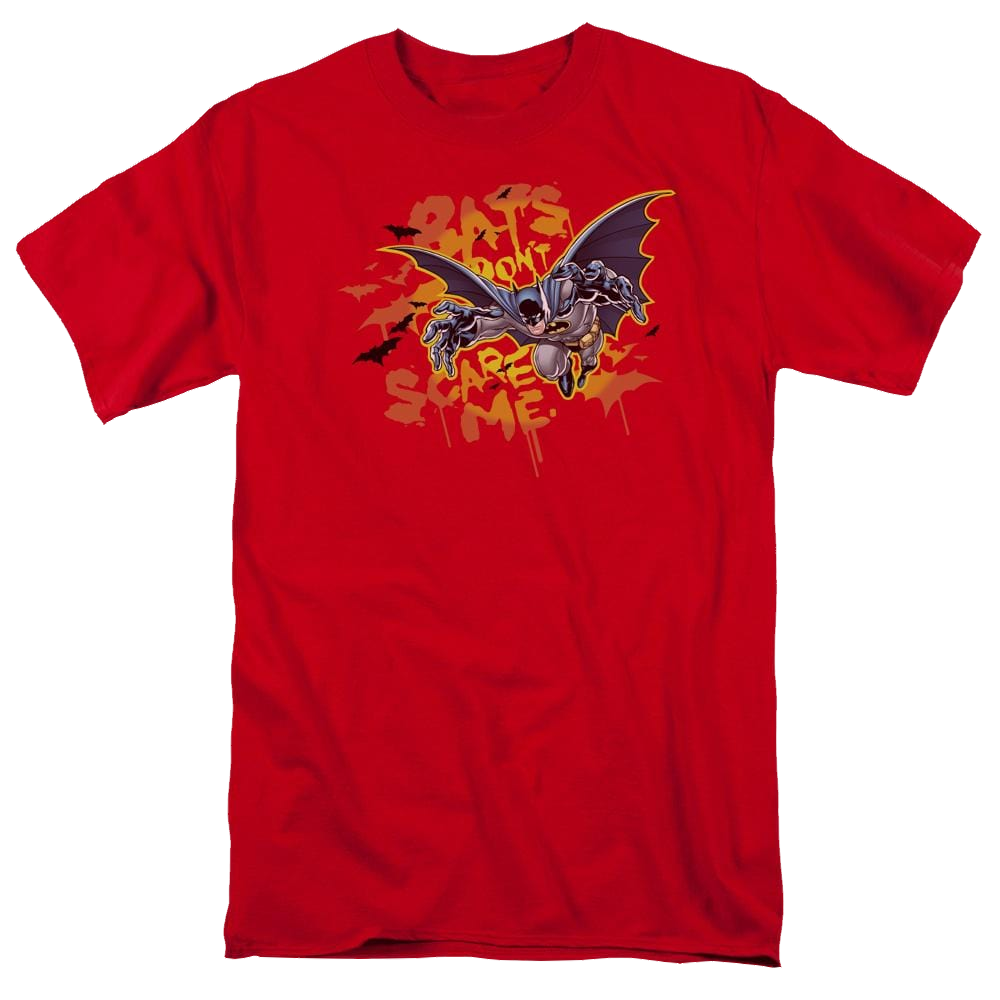 Batman Bats Dont Scare Me - Men's Regular Fit T-Shirt Men's Regular Fit T-Shirt Batman