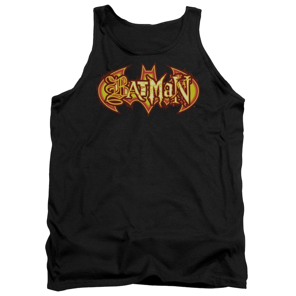 Batman Fiery Shield Men's Tank Men's Tank Batman
