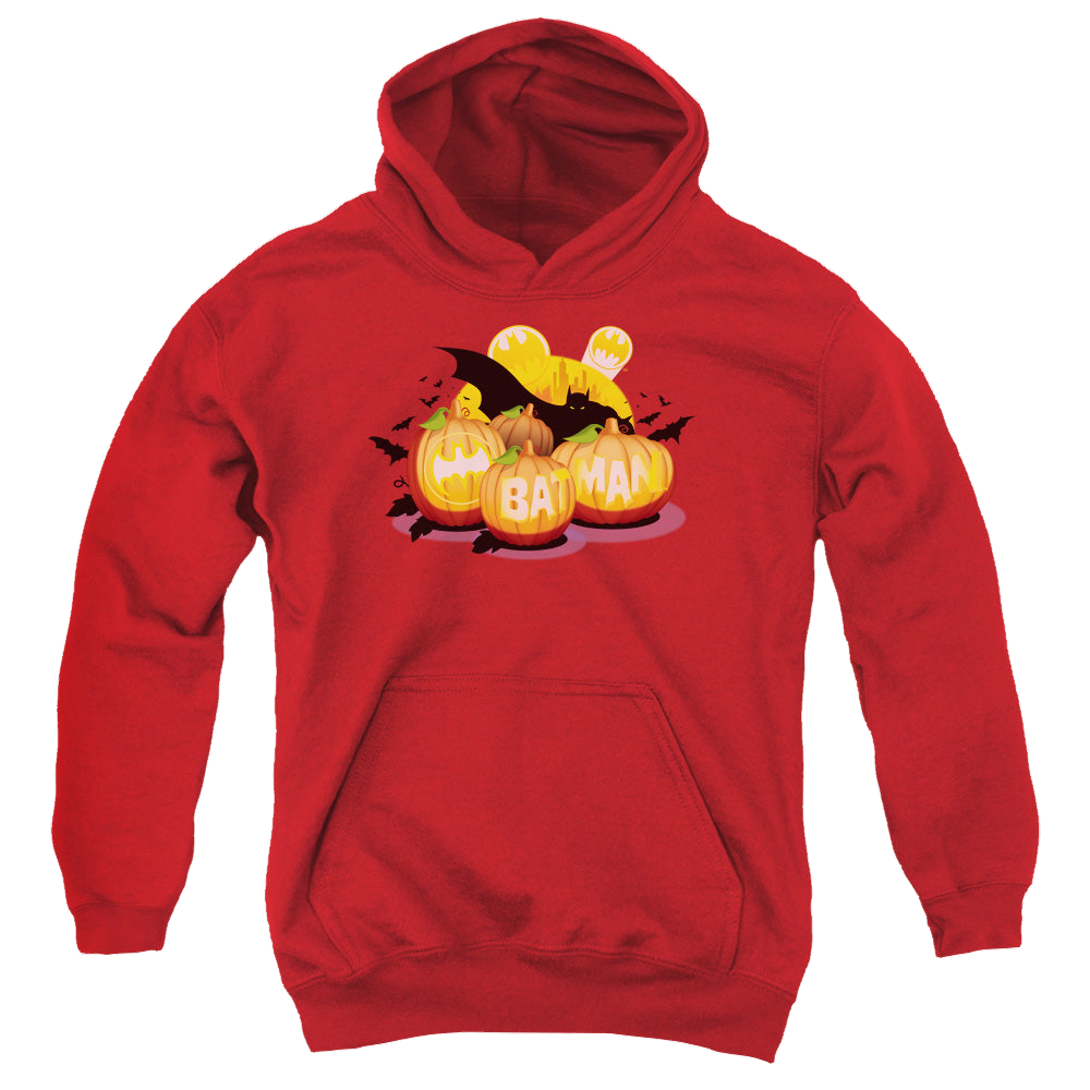 DC Batman Bat O Lanterns - Youth Hoodie Youth Hoodie (Ages 8-12) Batman