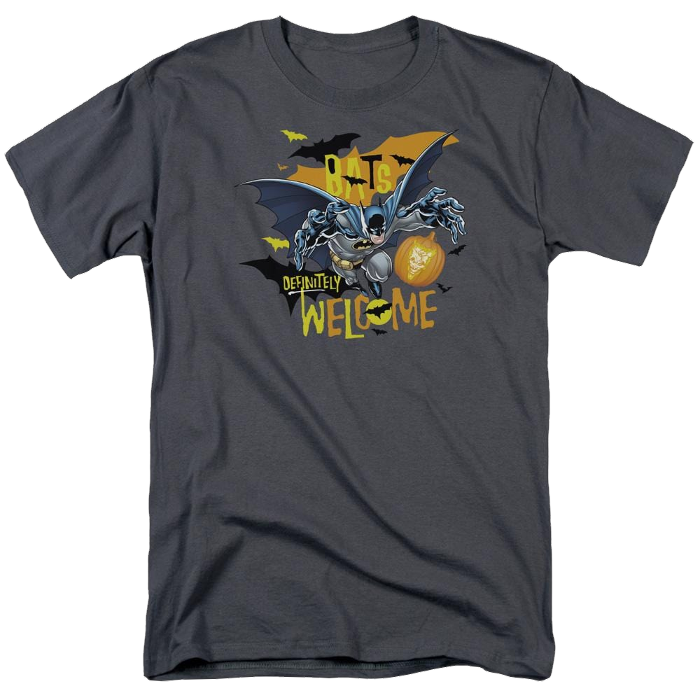Batman Bats Welcome - Men's Regular Fit T-Shirt Men's Regular Fit T-Shirt Batman