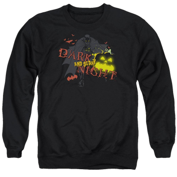 Batman Dark And Scary Night - Men's Crewneck Sweatshirt Men's Crewneck Sweatshirt Batman