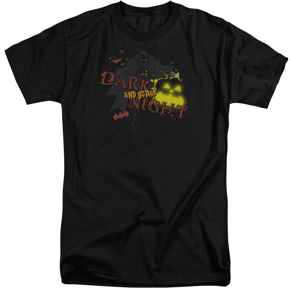 Batman Dark And Scary Night - Men's Tall Fit T-Shirt Men's Tall Fit T-Shirt Batman