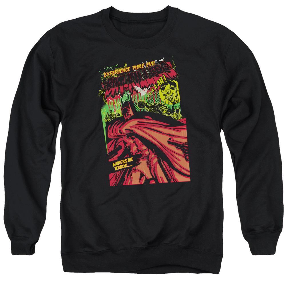 Batman Bat Killers - Men's Crewneck Sweatshirt Men's Crewneck Sweatshirt Batman