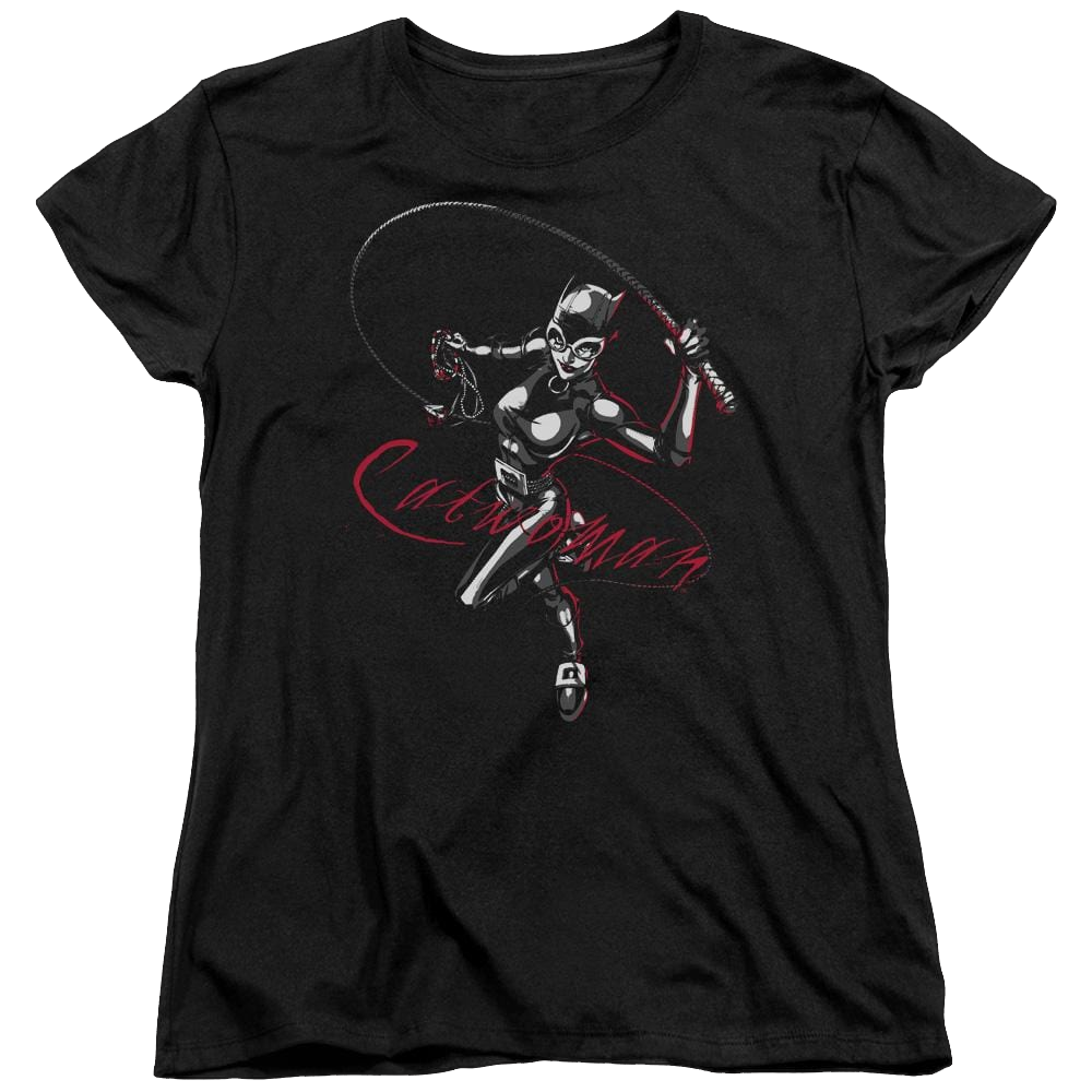 Batman Kitten With A Whip - Women's T-Shirt Women's T-Shirt Catwoman