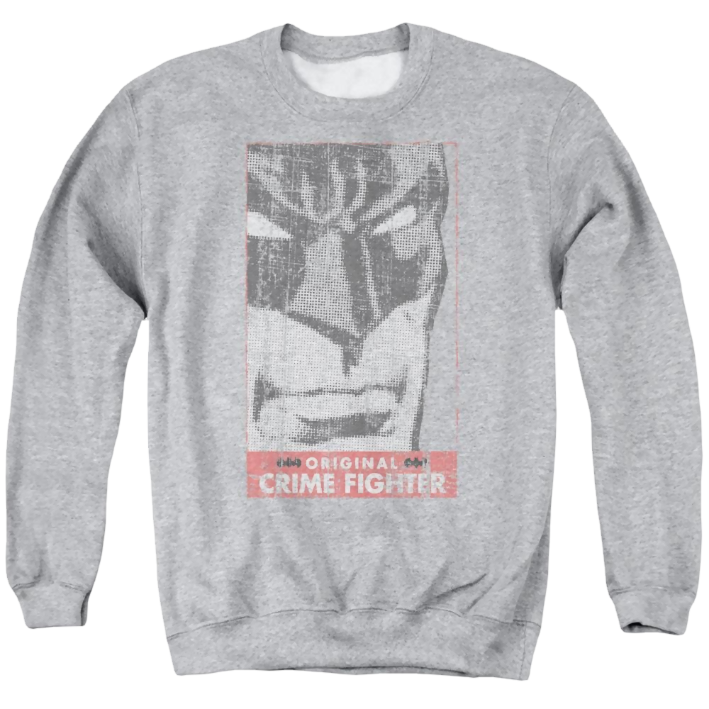 Batman Orginal Crime Fighter - Men's Crewneck Sweatshirt Men's Crewneck Sweatshirt Batman