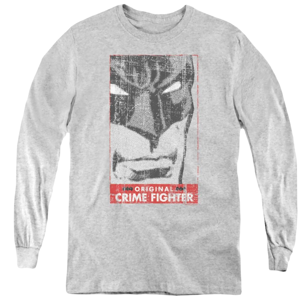 Dc Batman Orginal Crime Fighter - Youth Long Sleeve T-Shirt Youth Long Sleeve T-Shirt Batman