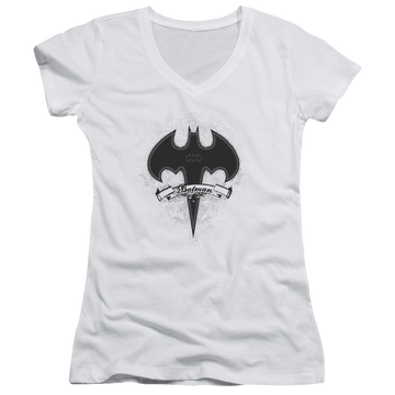 Batman Gothic Gotham - Juniors V-Neck T-Shirt Juniors V-Neck T-Shirt Batman