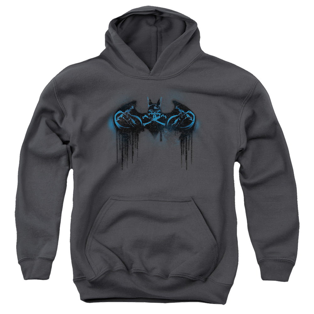 DC Batman Run Away - Youth Hoodie Youth Hoodie (Ages 8-12) Batman