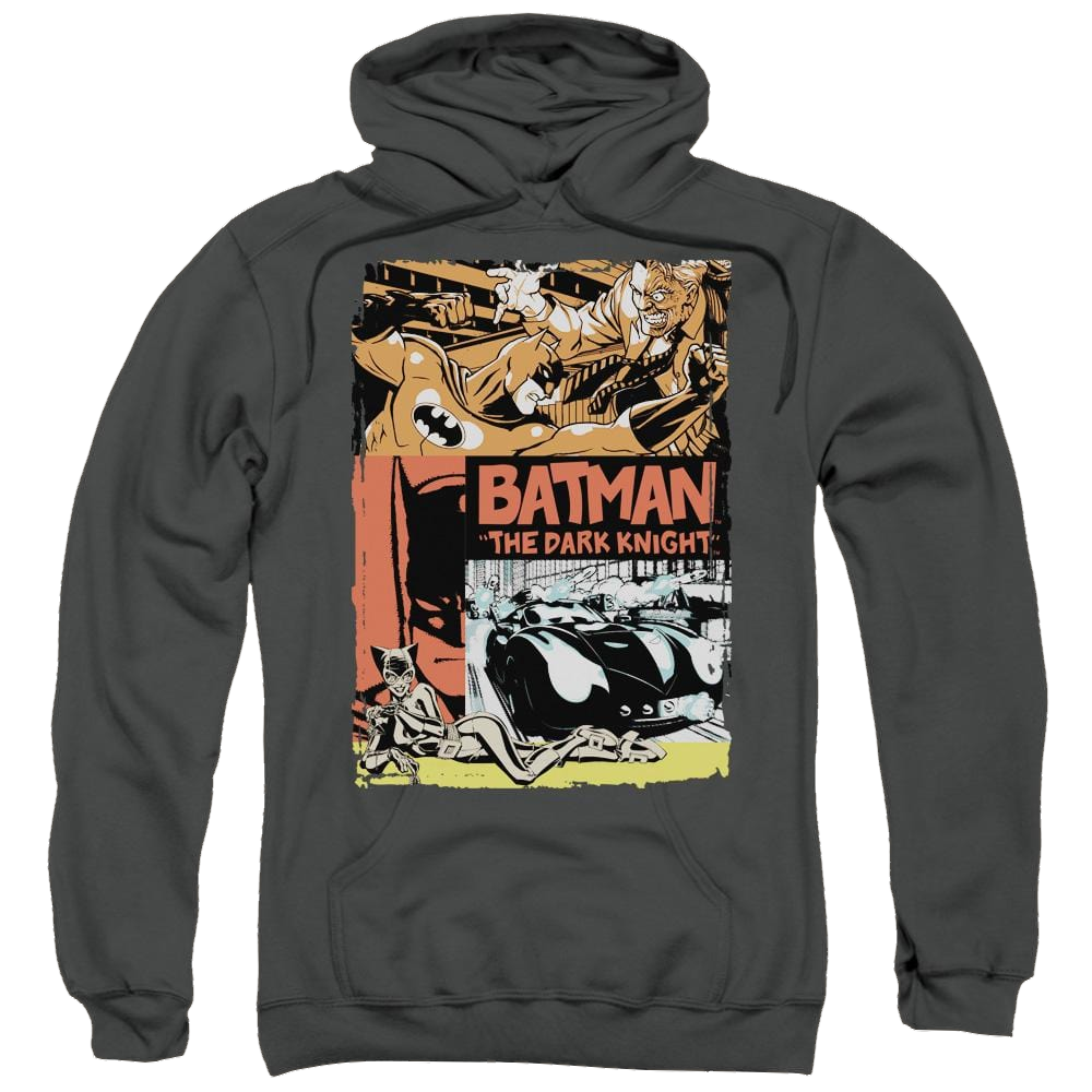 Batman Old Movie Poster - Pullover Hoodie Pullover Hoodie Batman