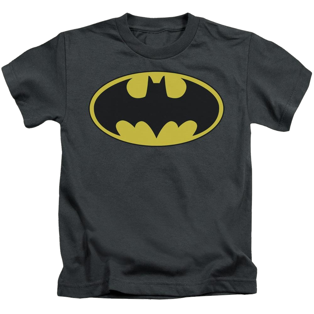 DC Batman Classic Bat Logo - Kid's T-Shirt Kid's T-Shirt (Ages 4-7) Batman
